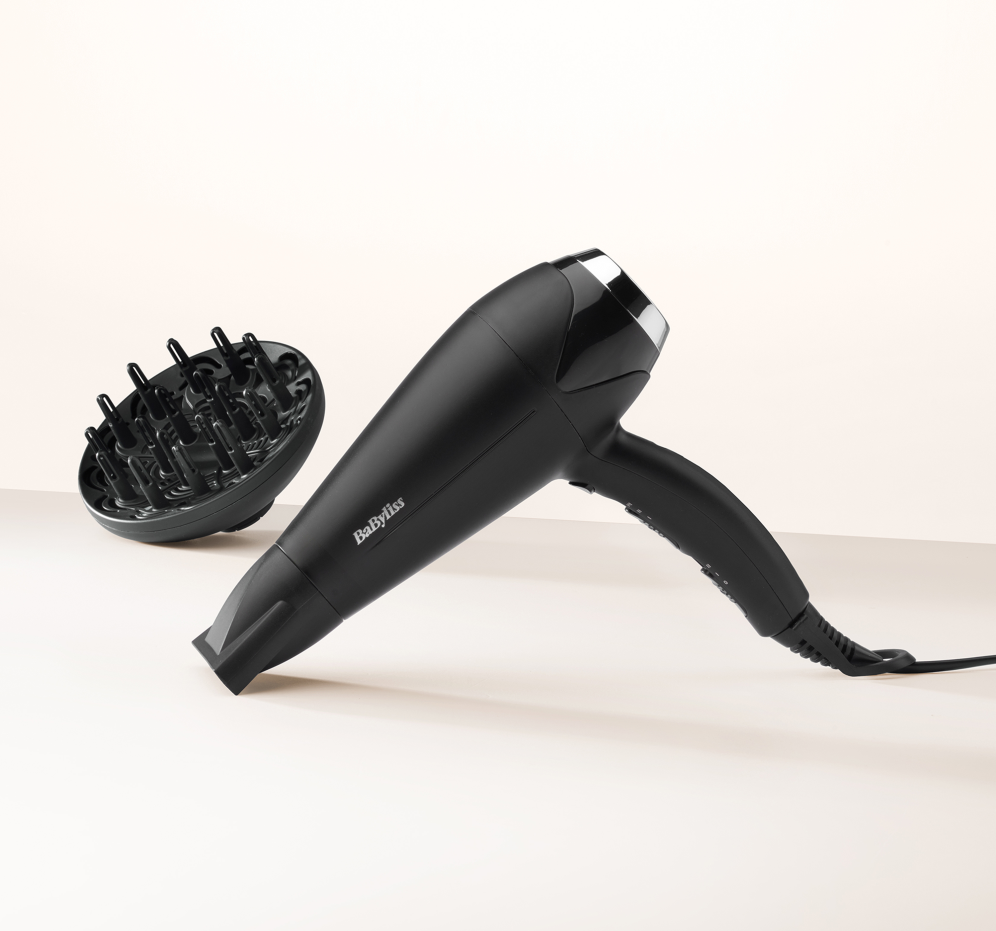 SECADOR BABYLISS D572DE 2200W 2VEL 2TEMP DIFUSOR CABLE 1,95M - detalle