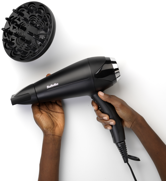SECADOR BABYLISS D572DE 2200W 2VEL 2TEMP DIFUSOR CABLE 1,95M - detalle