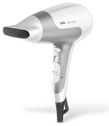 Braun HD580 secador 2500 W Plata. Blanco