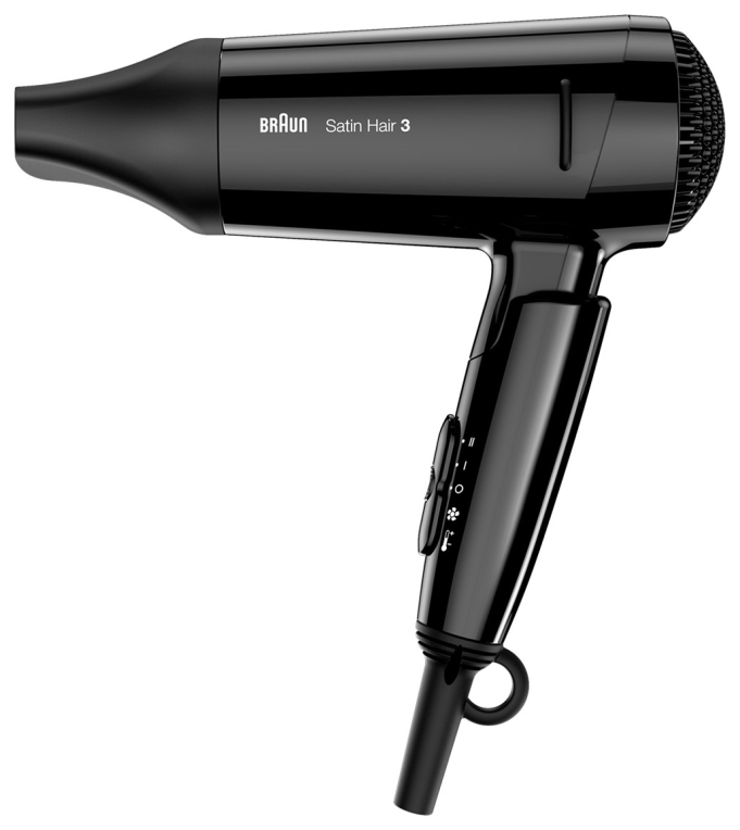SECADOR BRAUN HD350 SATIN HAIR 3 STYLE AND GO 1600W - detalle