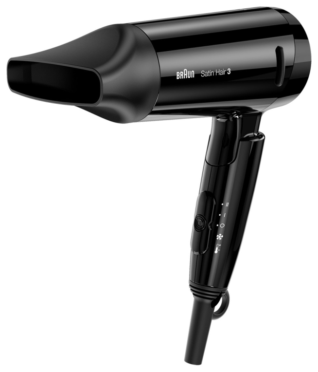 SECADOR BRAUN HD350 SATIN HAIR 3 STYLE AND GO 1600W - detalle
