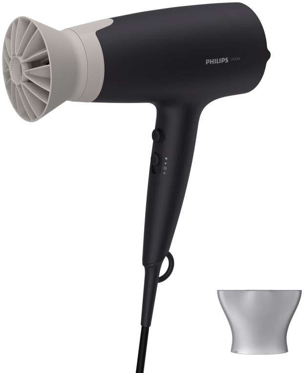 SECADOR DE PELO PHILIPS BHD341/30 NEGRO 2100W MOTOR DC - detalle