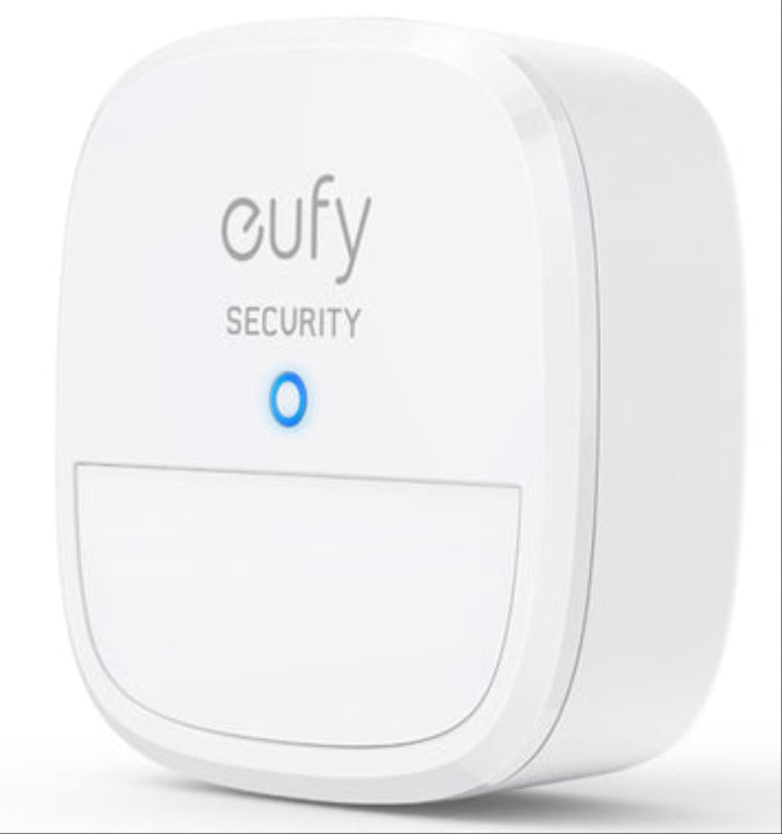 Eufy Sensor de movimiento. Security Home Alarm System Motion Detector. 100° campo de visión. 9m de alcance. 2 años de duración de la batería. sensibilidad ajustable (requiere HomeBase)