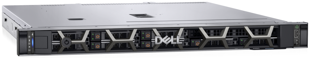 SERVIDOR DELL R350 RACK 1U XEON E-2334 16GB 6TB 1X2,5"
