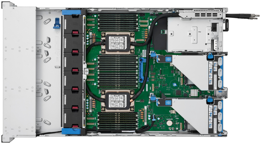 SERVIDOR HPE DL380 GEN12 XEON 6515P 64GB 8x2,5" 2U - detalle