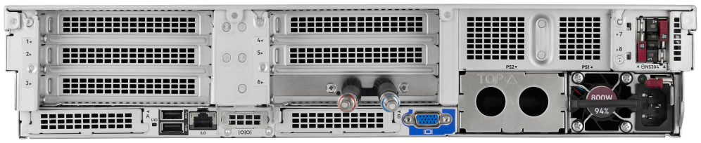 SERVIDOR HPE DL380 GEN12 XEON 6515P 64GB 8x2,5" 2U - detalle