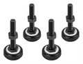 SET LANBERG 4 PATAS M10 PARA ARAMRIOS RACK