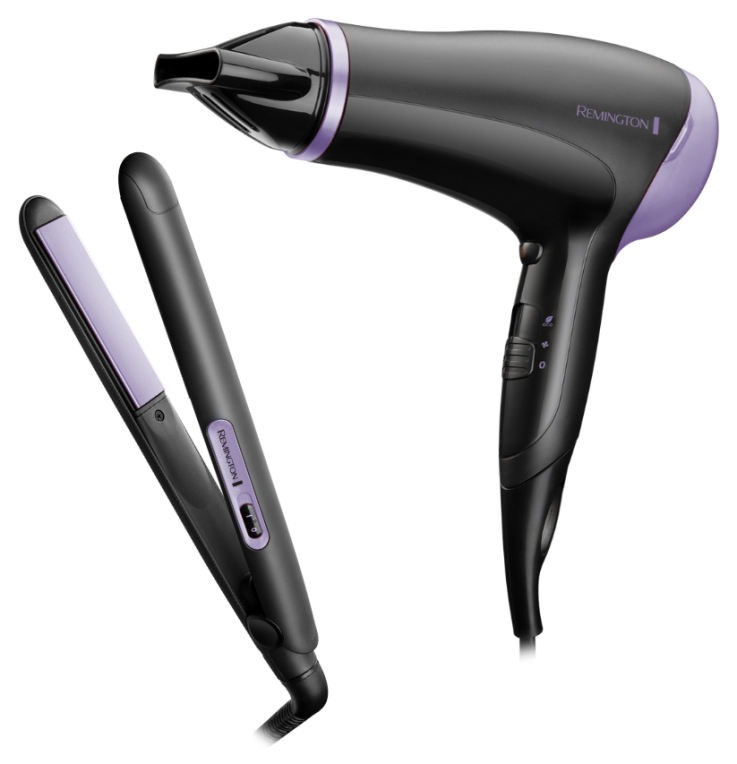 SET SECADOR PLANCHA DEL PELO REMINGTON STYLE ESSENTIALS IONICO Y CERAMICO