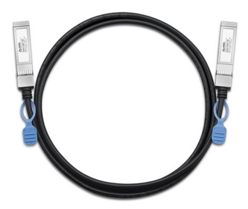 Zyxel DAC10G-1M-ZZ0103F Cable de fibra óptica e InfiniBand SFP+ Negro