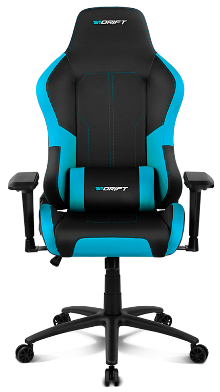 SILLA GAMING DRIFT DR250 NEGRO/AZUL - detalle