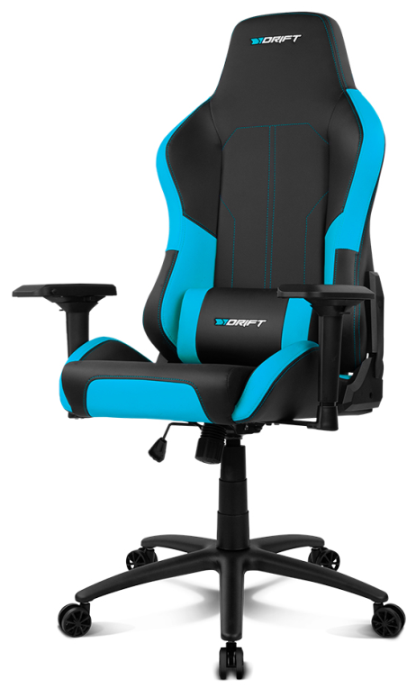 SILLA GAMING DRIFT DR250 NEGRO/AZUL - detalle