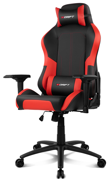 SILLA GAMING DRIFT DR250 NEGRO/ROJO - detalle