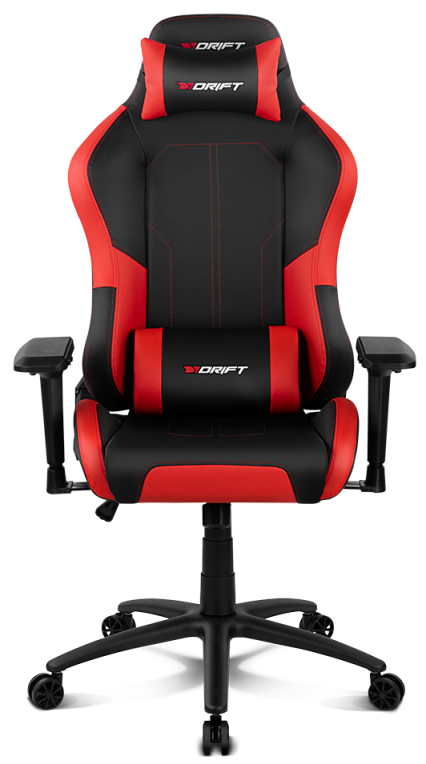 SILLA GAMING DRIFT DR250 NEGRO/ROJO - detalle