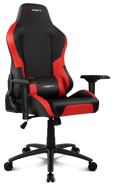 SILLA GAMING DRIFT DR250 NEGRO/ROJO - detalle