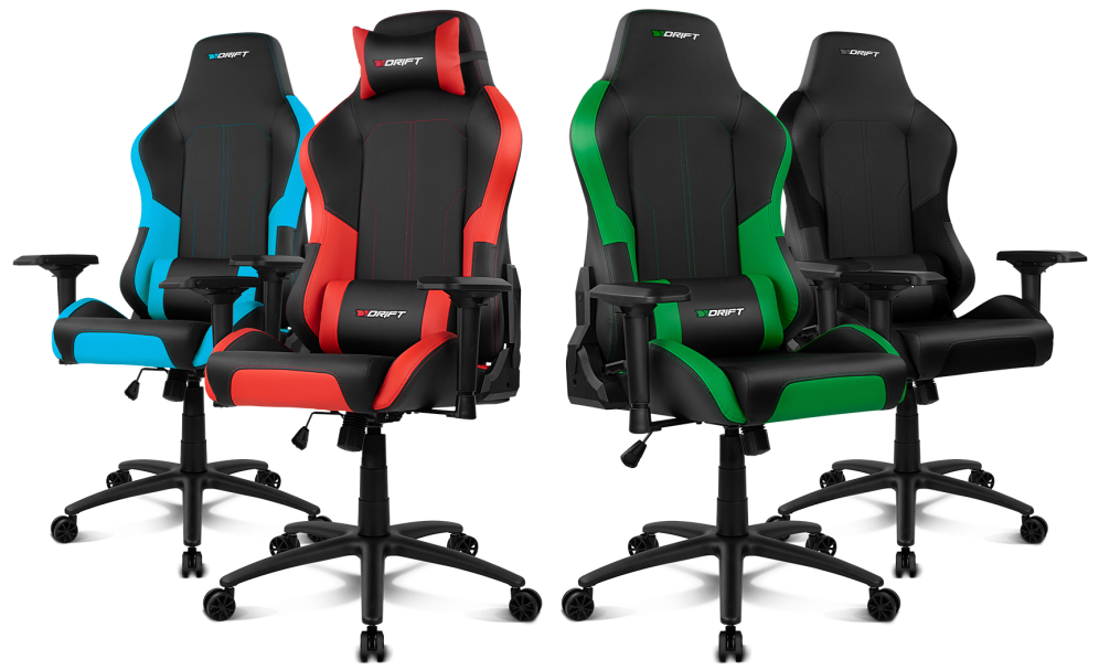 SILLA GAMING DRIFT DR250 NEGRO - detalle