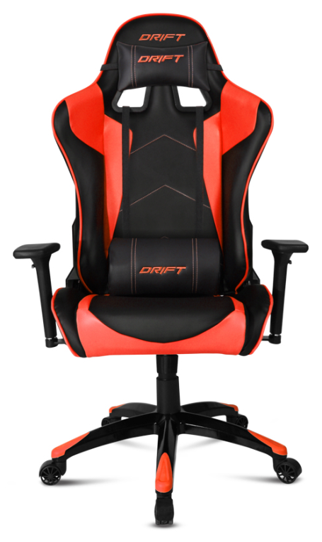 SILLA GAMING DRIFT DR300 NEGRO/ROJO - detalle