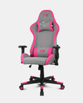 DRIFT DR90 PRO Silla para videojuegos de PC Asiento acolchado Gris. Rosa