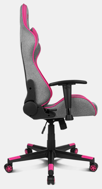 SILLA GAMING DRIFT DR90 PRO GRIS - ROSA - detalle