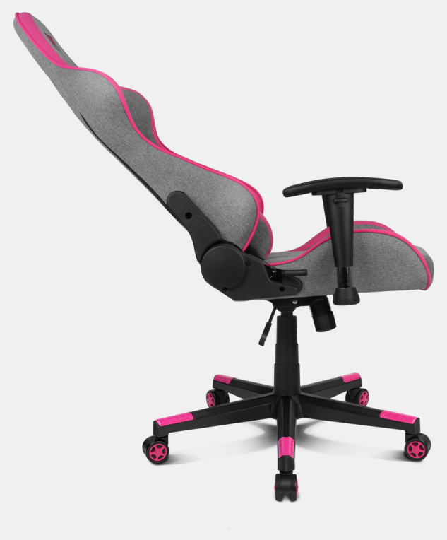 SILLA GAMING DRIFT DR90 PRO GRIS - ROSA - detalle