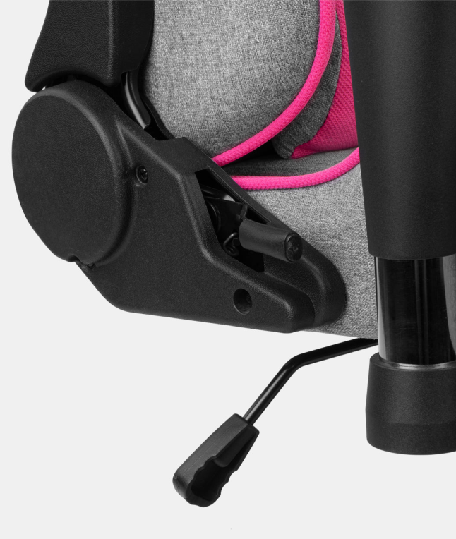 SILLA GAMING DRIFT DR90 PRO GRIS - ROSA - detalle