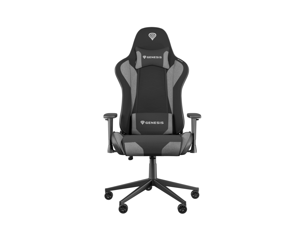 GENESIS NITRO 440 G2 Silla para videojuegos de PC Asiento acolchado Negro. Gris