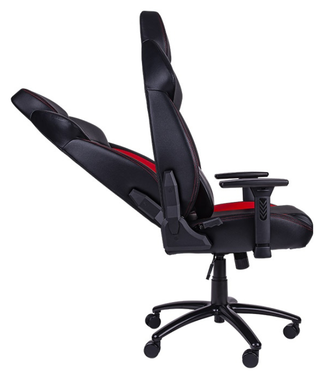 SILLA GAMING THERMALTAKE V COMFORT NEGRO-ROJO 135º - detalle