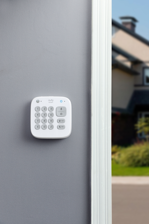 SISTEMA ALARMA EUFY KIT 2x HOMEBASE 2x ENTRY SENSOR 1x KEYPAD 1x MOTION SENSOR - detalle