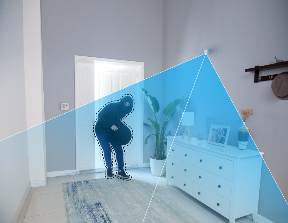 SISTEMA ALARMA EUFY KIT 2x HOMEBASE 2x ENTRY SENSOR 1x KEYPAD 1x MOTION SENSOR - detalle