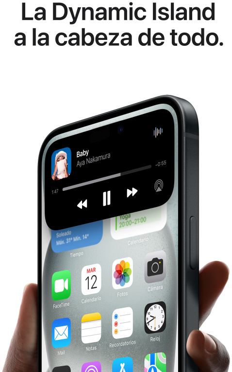 SMARTPHONE APPLE IPHONE 15 128GB NEGRO - detalle