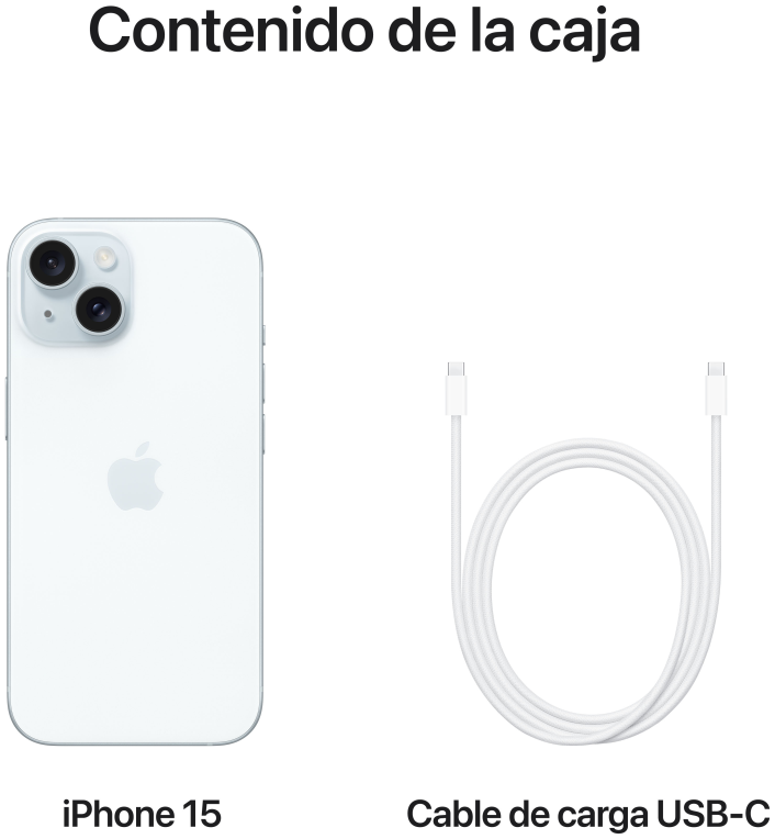 SMARTPHONE APPLE IPHONE 15 256GB AZUL - detalle