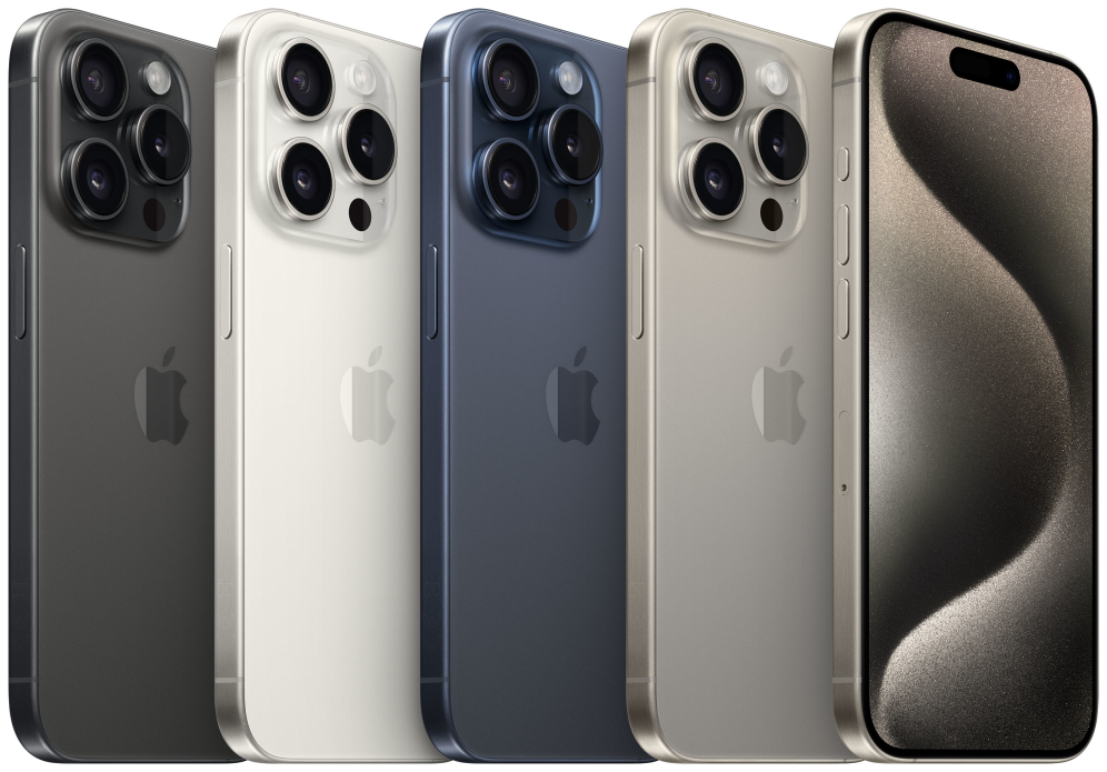 SMARTPHONE APPLE IPHONE 15 PRO 1TB AZUL TITANIO - detalle