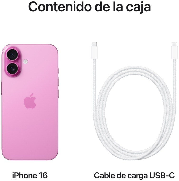 SMARTPHONE APPLE IPHONE 16 128GB PINK - detalle