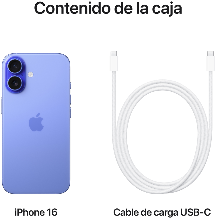 SMARTPHONE APPLE IPHONE 16 128GB ULTRAMARINE - detalle