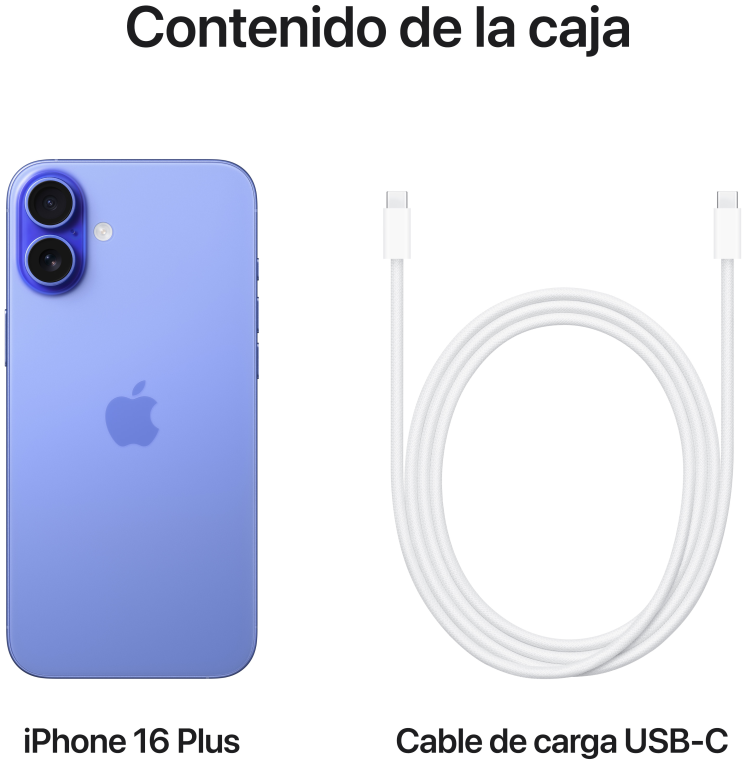 SMARTPHONE APPLE IPHONE 16 PLUS 128GB ULTRAMARINE - detalle