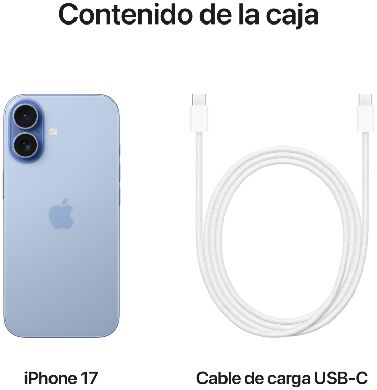 SMARTPHONE APPLE IPHONE 17 256GB MIST BLUE - detalle