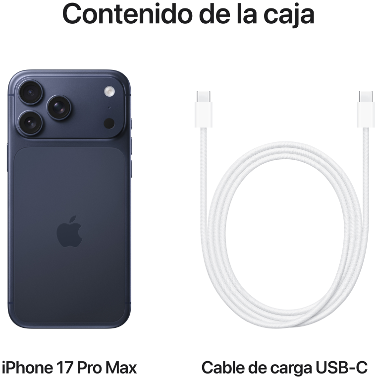 SMARTPHONE APPLE IPHONE 17 PRO MAX 1TB DEEP BLUE - detalle