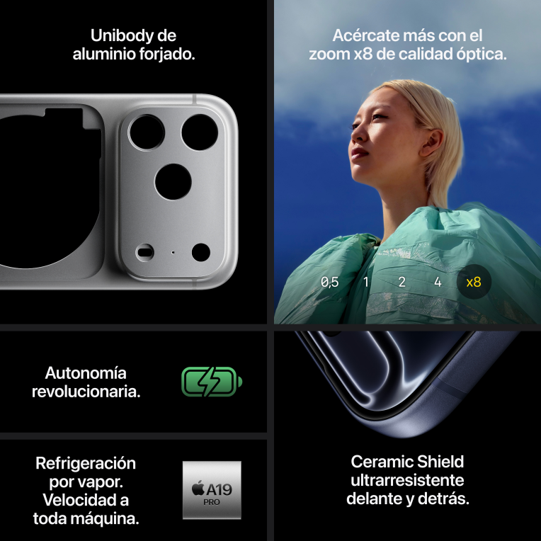 SMARTPHONE APPLE IPHONE 17 PRO MAX 1TB DEEP BLUE - detalle