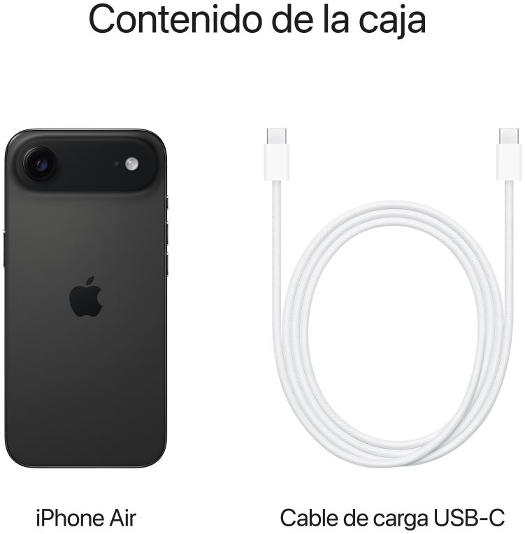 SMARTPHONE APPLE IPHONE AIR 256GB SPACE BLACK - detalle