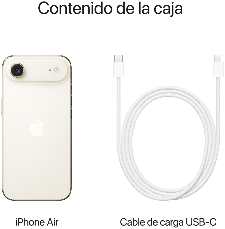 SMARTPHONE APPLE IPHONE AIR 512GB LIGHT GOLD - detalle