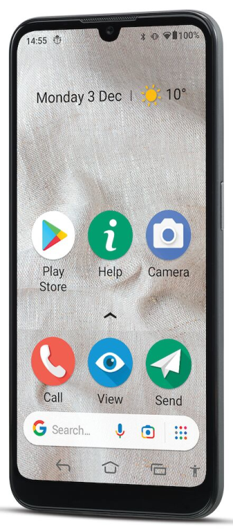 SMARTPHONE DORO 8100 6,1" 2GB 32GB GRAFITO 4G NFC - detalle