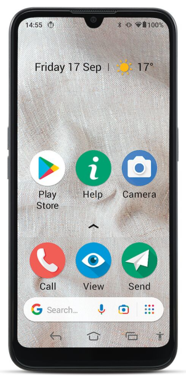 SMARTPHONE DORO 8100 6,1" 2GB 32GB GRAFITO 4G NFC