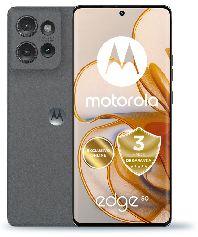 SMARTPHONE MOTOROLA MOTO EDGE 50 12G/512GB GRIS - detalle