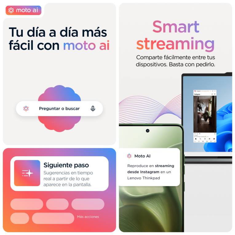 SMARTPHONE MOTOROLA MOTO EDGE 60 5G 12GB 512GB SHAMROCK GREEN - detalle