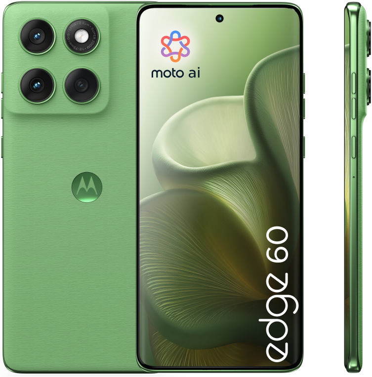 SMARTPHONE MOTOROLA MOTO EDGE 60 5G 12GB 512GB SHAMROCK GREEN - detalle