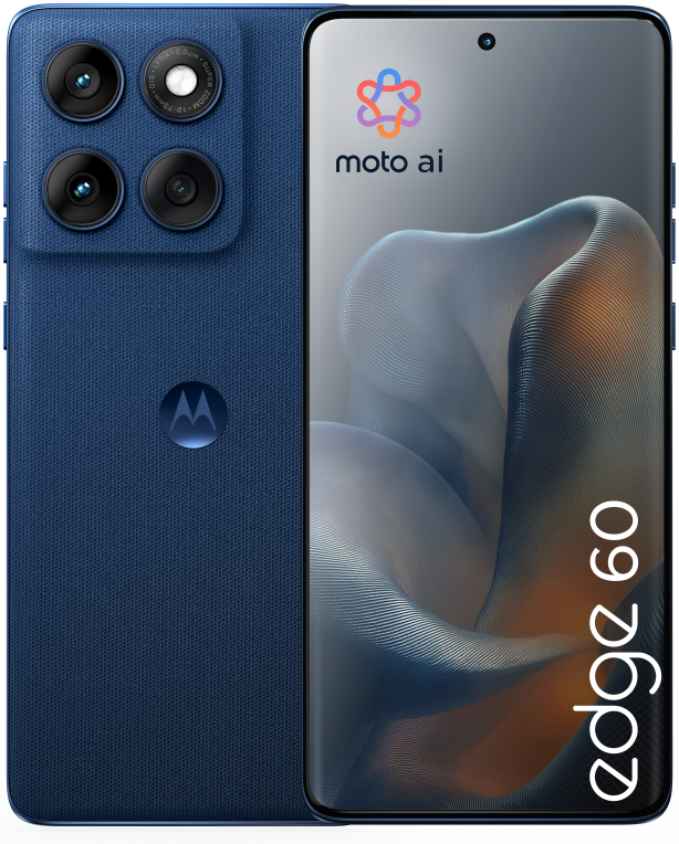 SMARTPHONE MOTOROLA MOTO EDGE 60 5G 8GB 512GB GIBRALTAR BLUE - detalle