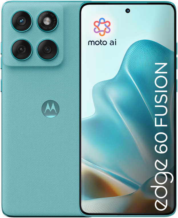 SMARTPHONE MOTOROLA MOTO EDGE 60 FUSION 5G 8GB/256GB AMAZONITE - detalle