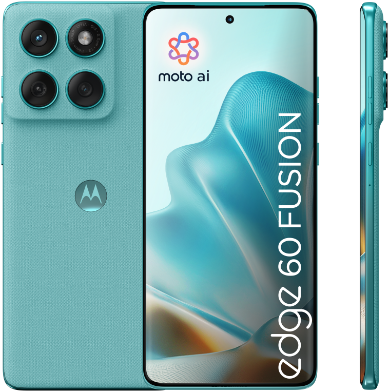 SMARTPHONE MOTOROLA MOTO EDGE 60 FUSION 5G 8GB/256GB AMAZONITE - detalle