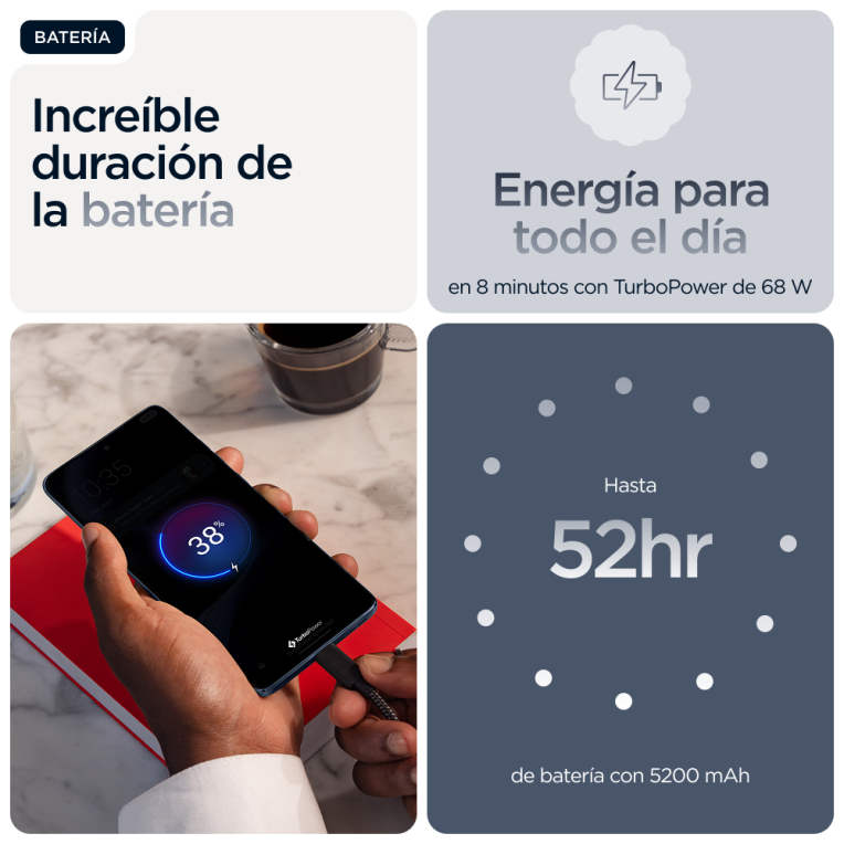 SMARTPHONE MOTOROLA MOTO EDGE 60 FUSION 5G 8GB/256GB SLIPSTREAM - detalle