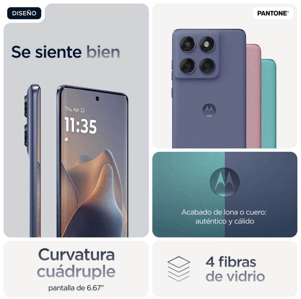 SMARTPHONE MOTOROLA MOTO EDGE 60 FUSION 5G 8GB/256GB SLIPSTREAM - detalle