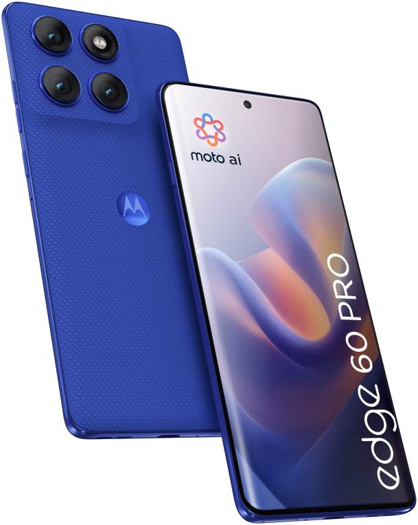 SMARTPHONE MOTOROLA MOTO EDGE 60 PRO 5G 12GB/512GB DAZZLING BLUE - detalle